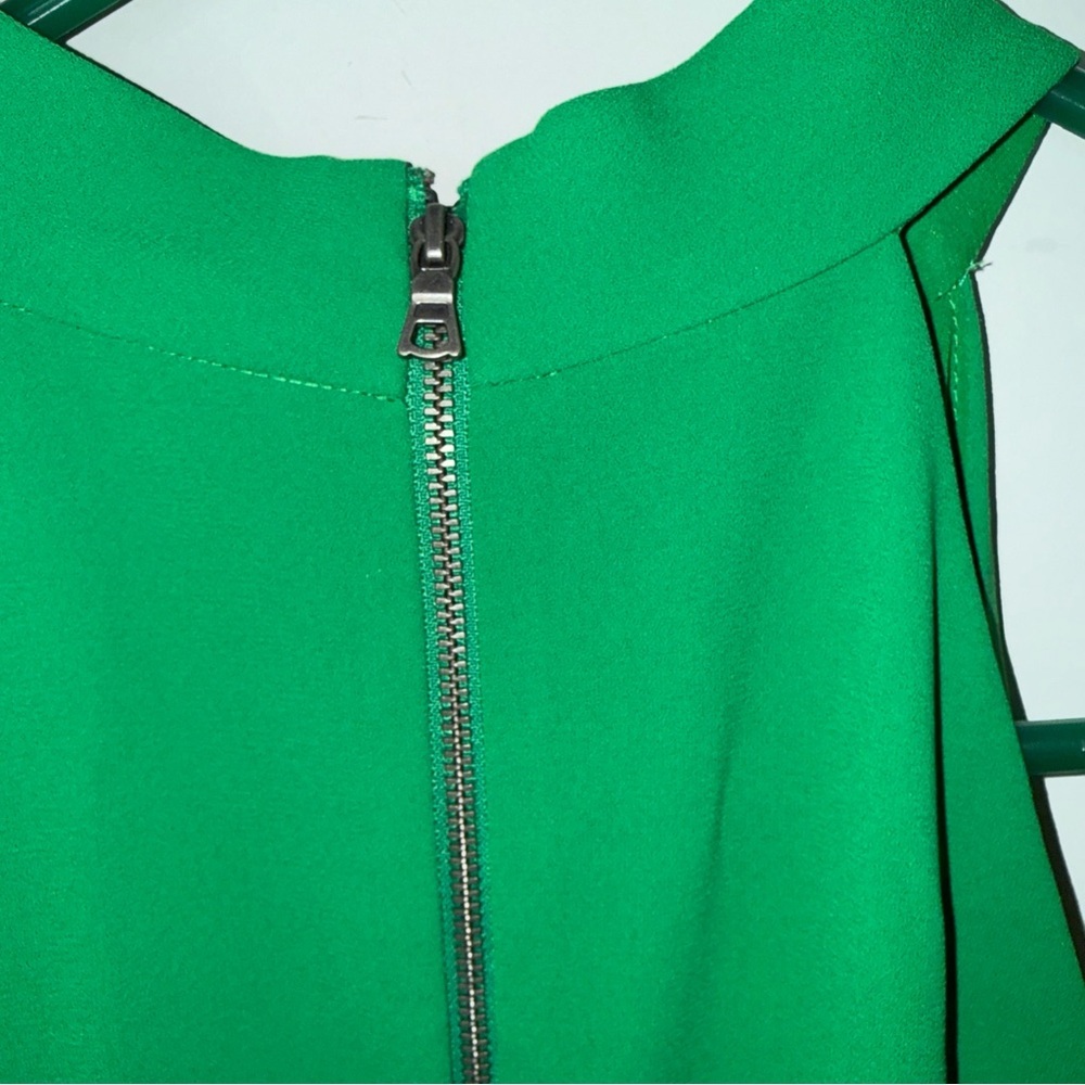 Alice + Olivia Vibrant Green Razor Back Dress - Picture 10 of 11